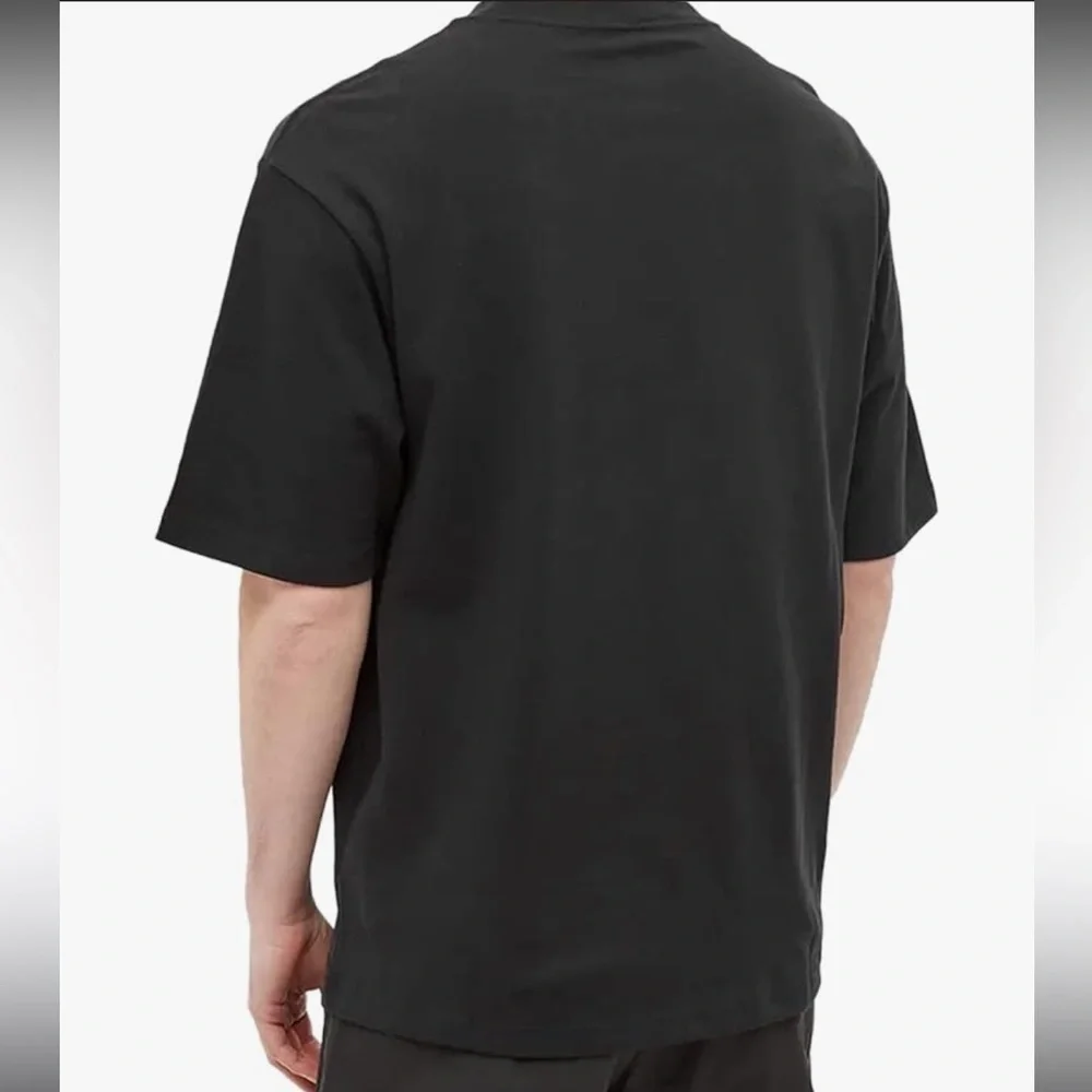 Nike Air Jordan Black Tee with Red Logo Size L